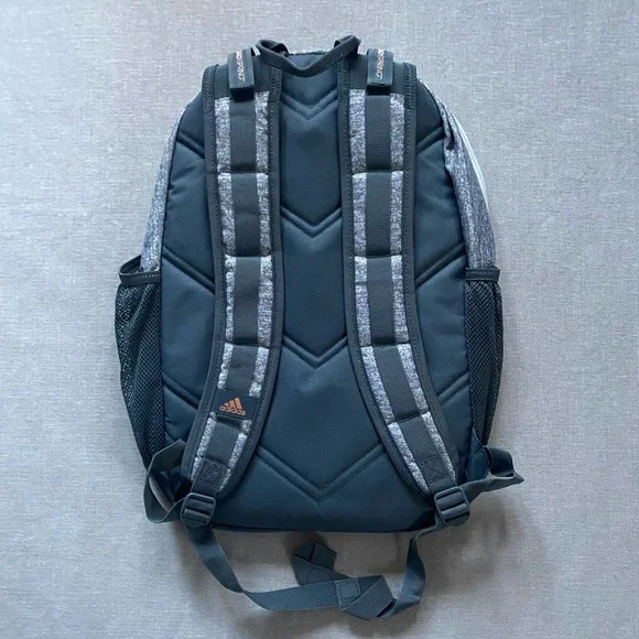 Adidas grey & white backpack. - Picture 8 of 11